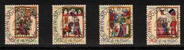 Pro Patria 1988 Serie mit ET-Vollstempel