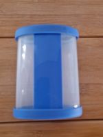 Tupperware Gewürzstreuer mit Deckel, blau, neuwertig