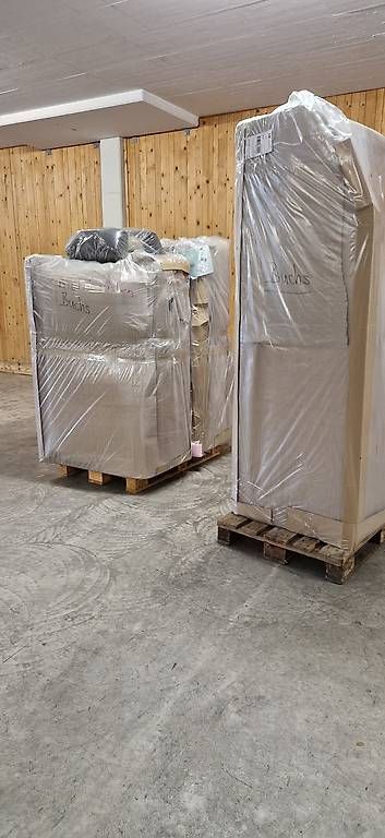 Divani: Sofa neu mit Bettfuktion Schwarz Farben – Nuovo e nell'imballaggio originale da Lützelflüh-Goldb venduto da Rampenverkauf_72_ 3