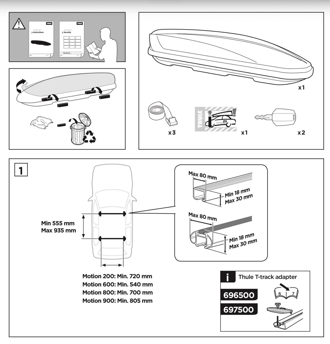 Thule Box da tetto: Thule Dachboxe Motion XL – Usato da Schötz venduto da Stefanho 3