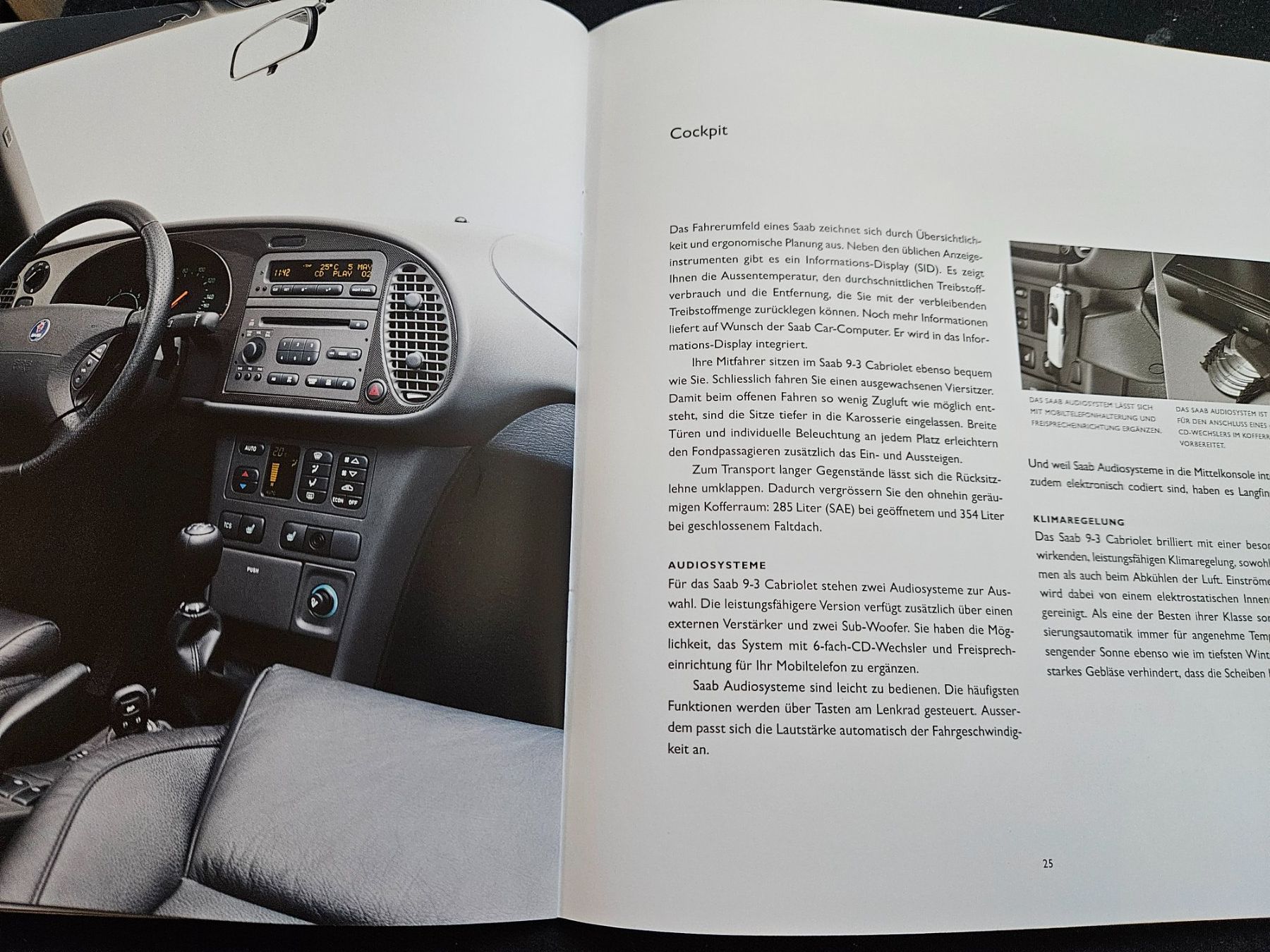 Saab Documenti: Saab 93 Cabriolet Prospekt 2001 xx – Usato da Flawil venduto da sr1_f6st 6