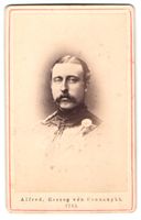 Fotografie Portrait Alfred, Herzog von C