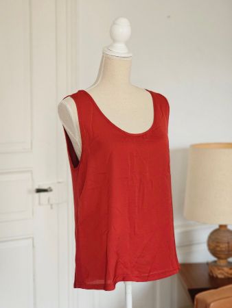Sommer Rotes Surkana Top, Grösse M/L