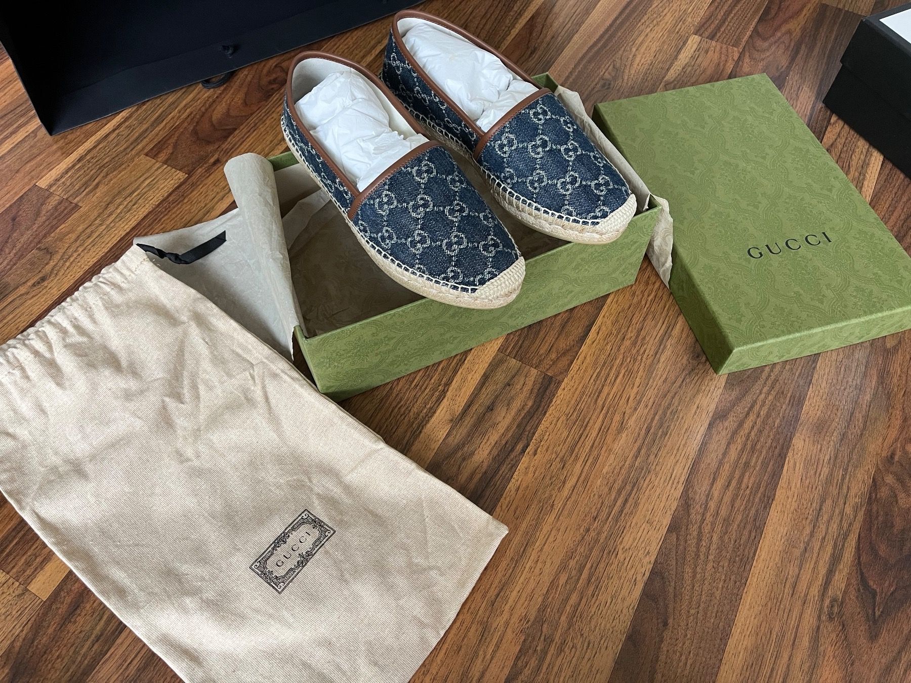 Gucci Scarpe da donna: GUCCI Denim Espadrilles - NEU – Nuovo e nell'imballaggio originale da Uitikon Waldegg venduto da lux4you 2