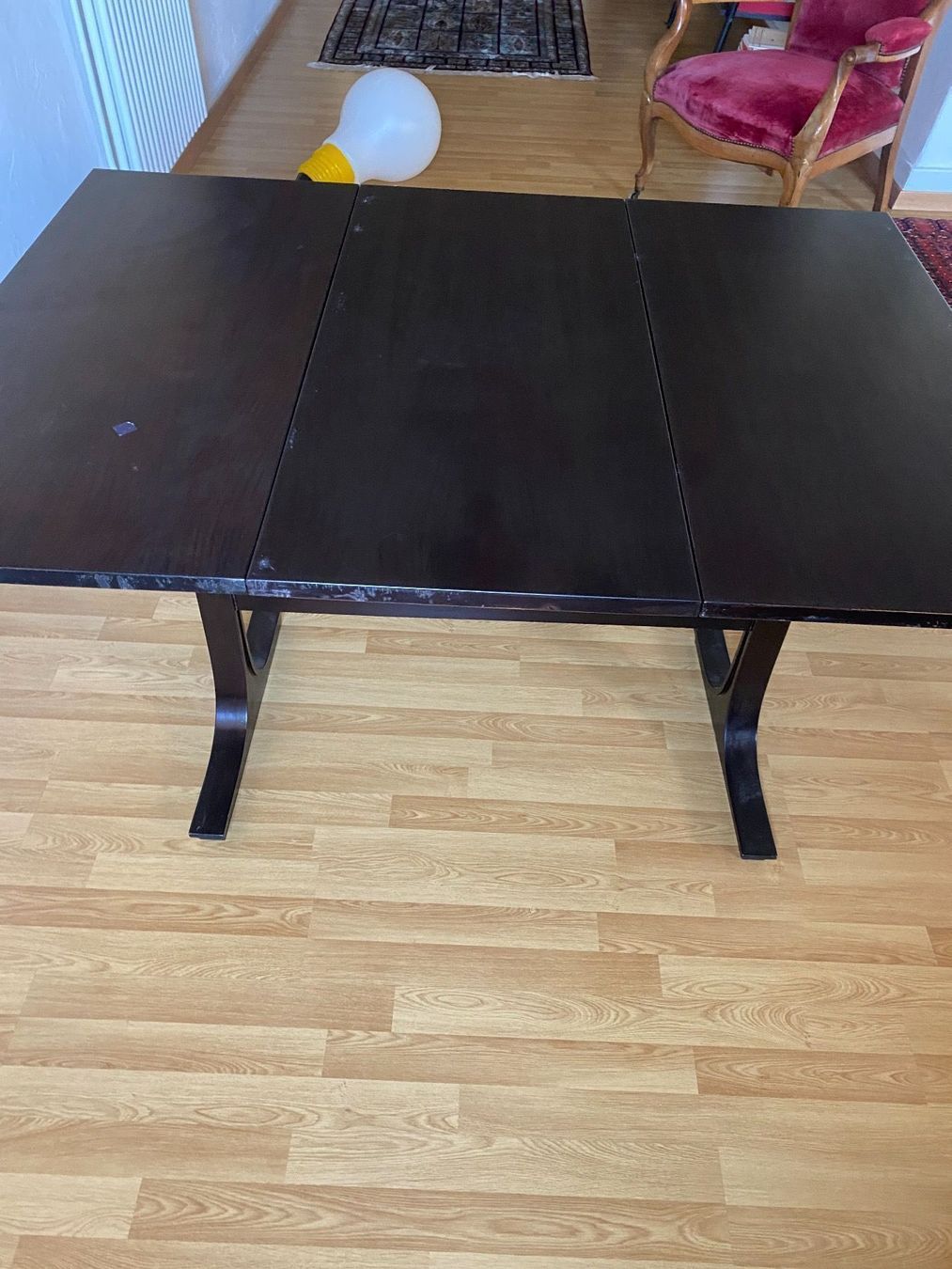 Tavoli: Superbe table pliable DESIGN G. Frattini – Usato da Roche VD venduto da luc_jwm5 1