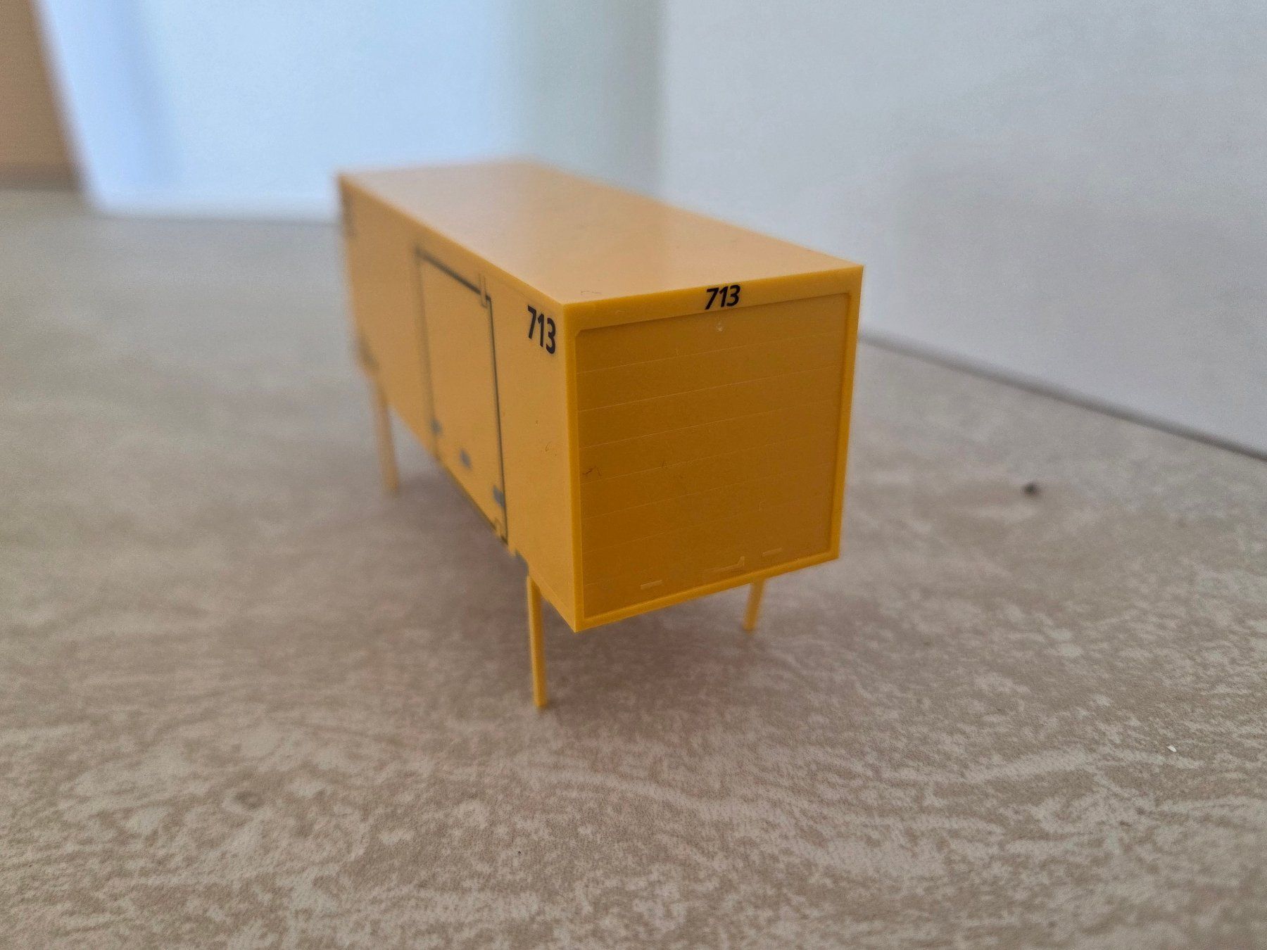 Herpa Modellini di ferrovie: Herpa/HAG Postcontainer (Ep. IV), versch. Containernummern – Usato da Weinfelden venduto da rboesiger01 3
