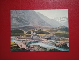 AK PTT Post Serie Postkutsche San Bernardino Villaggio (124)
