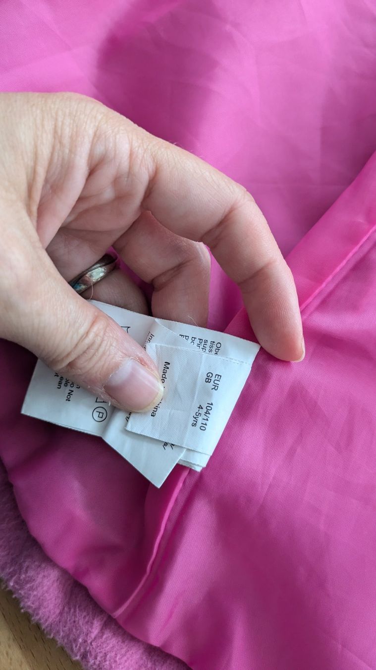Giacche & Cappotti: Schöne rosa Mädchenjacke - Parka 104 110 – Usato da Staufen venduto da Fleby84 4