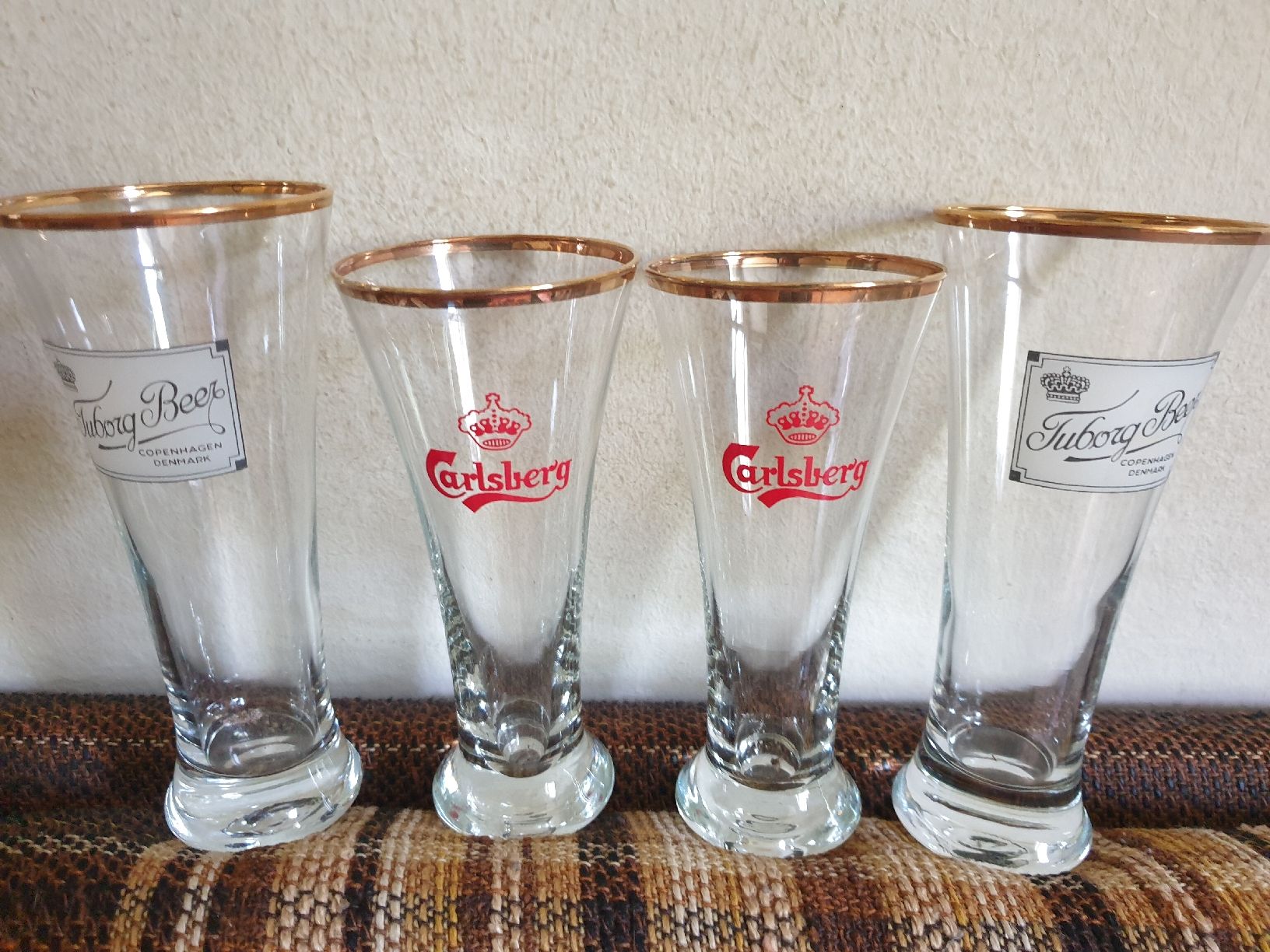 Gläser: DANMARK BEER – Gebraucht aus Viganello von Priska.c