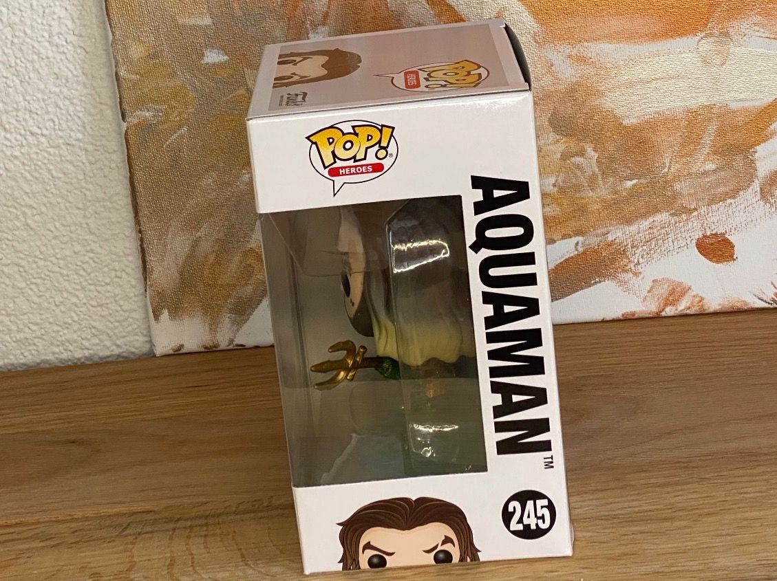 Funko Statuette: Funko Pop - Aquaman #245 – Nuovo e nell'imballaggio originale da Oensingen venduto da CSCollectors 1