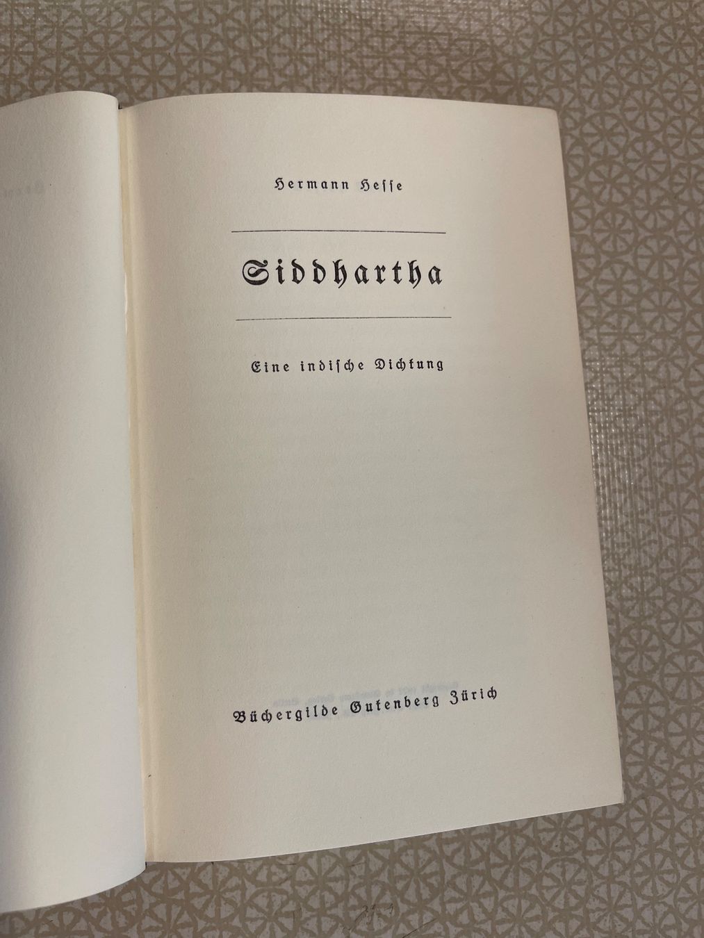 Livres: Buch - Siddhartha Hermann Hesse – D'occasion à Urnäsch par pas_5r9c 3