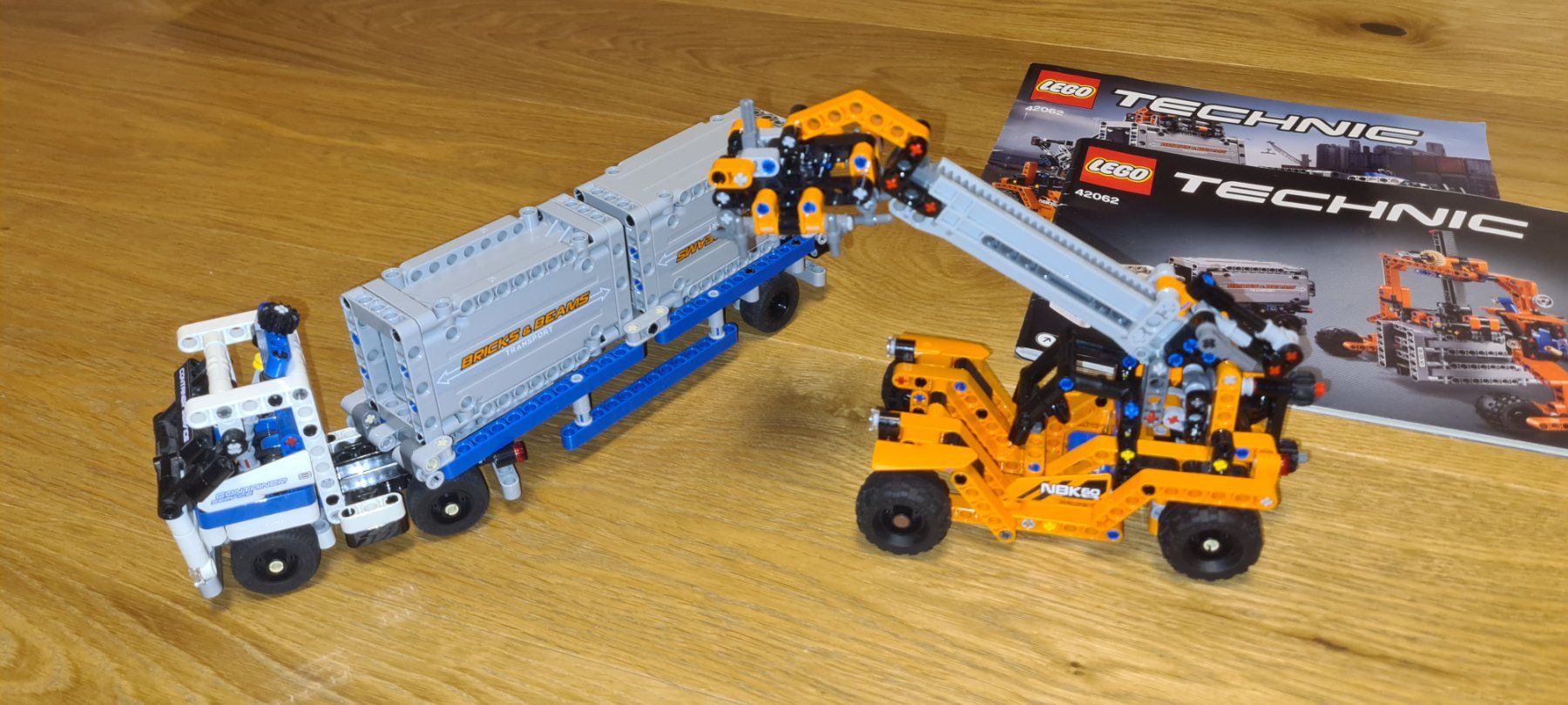 Lego Giocattoli: Lego Technics 42062 Container Transport – Usato da Windisch venduto da mawa667