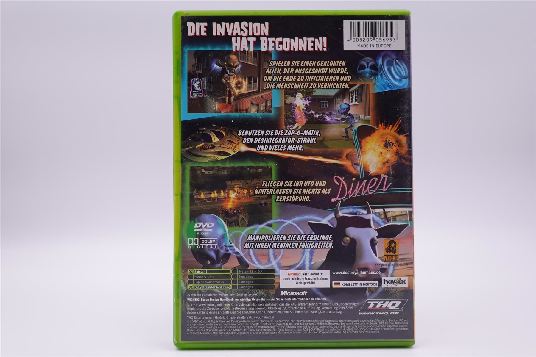 Microsoft Giochi: Destroy all Humans (XBOX) – Usato da Herisau venduto da ZelliZone 1