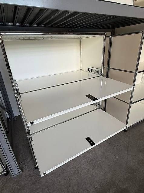 USM Scaffali: USM Haller Regal, weiss, Ausstellungsmodel – Nuovo (secondo la descrizione) da Lenzburg venduto da Buerokonz 3