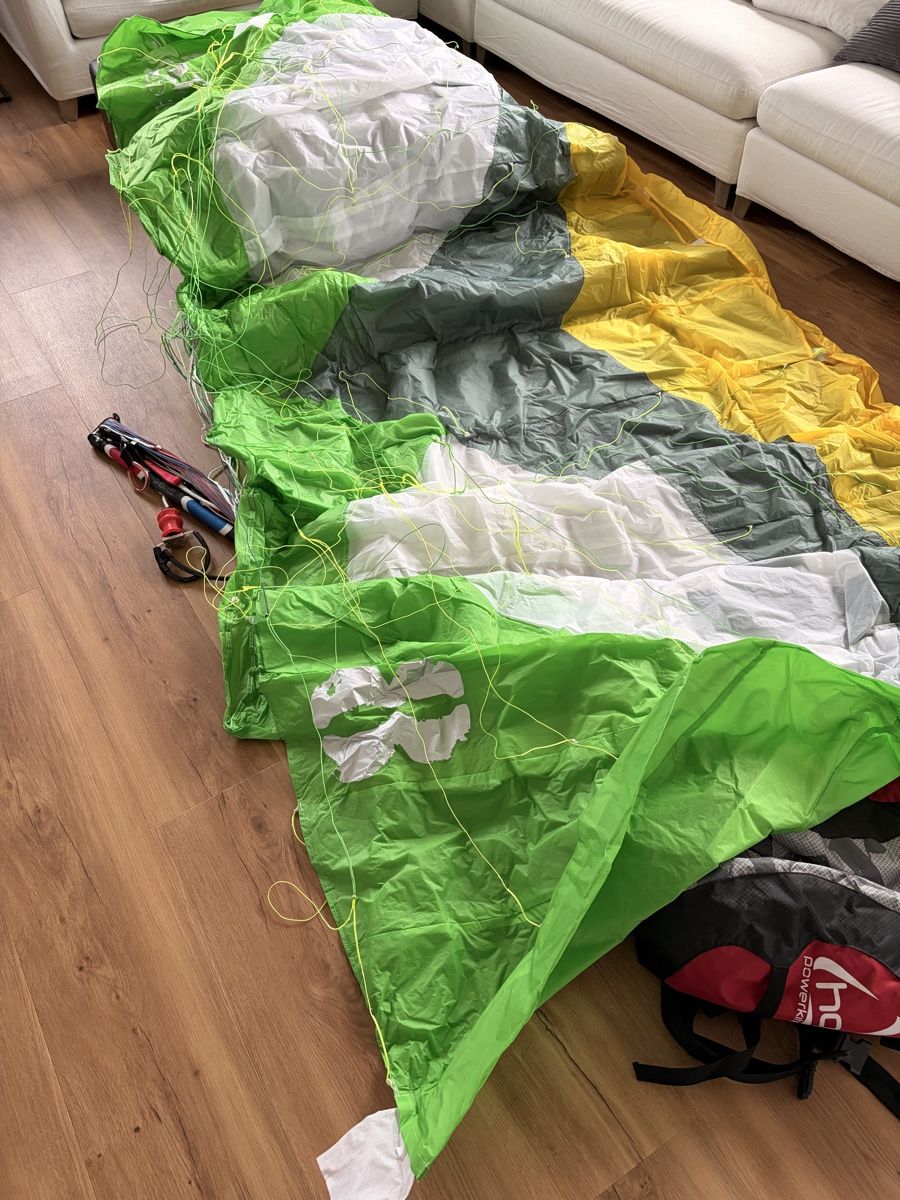 Kite: HQ Powerkite - Snowkite 8qm – Gebraucht aus Sargans von nevadie 3