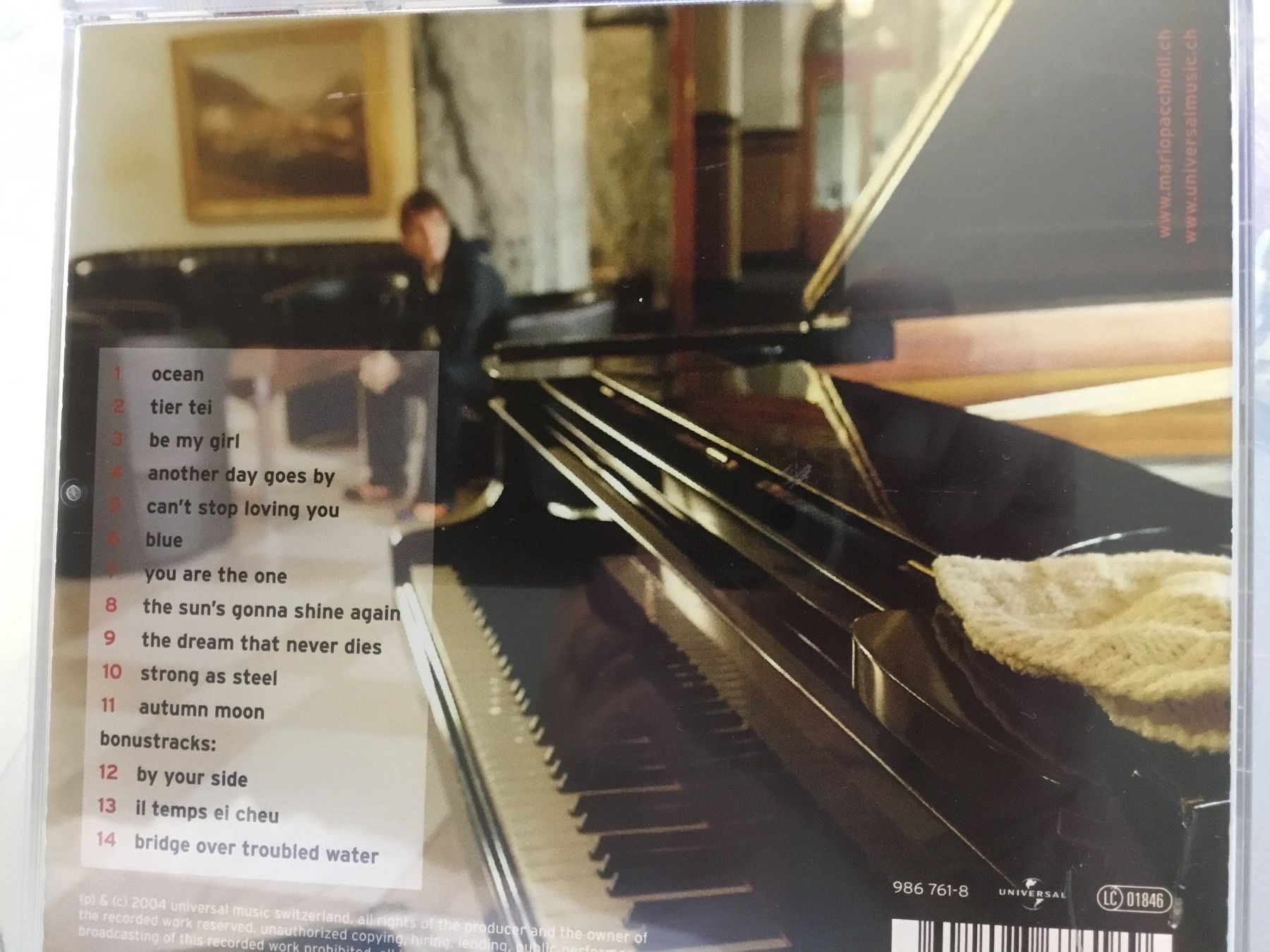 CDs: mario pacchioli – Gebraucht aus Thierachern von sweden08 1