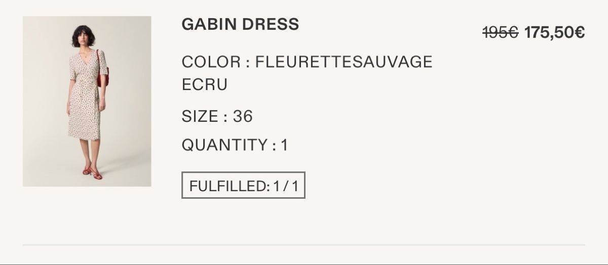 Rouje Vestiti: Rouje Kleid Gabin – Usato da Winterthur venduto da ana_z7yd 7