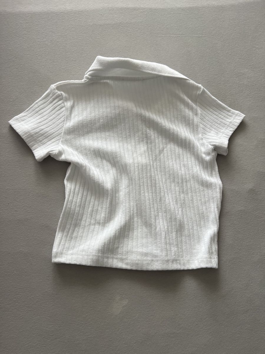 T-shirt: Süsses Crop Top mit Kragen Grösse S – Usato da Wettingen venduto da Jaaani 1