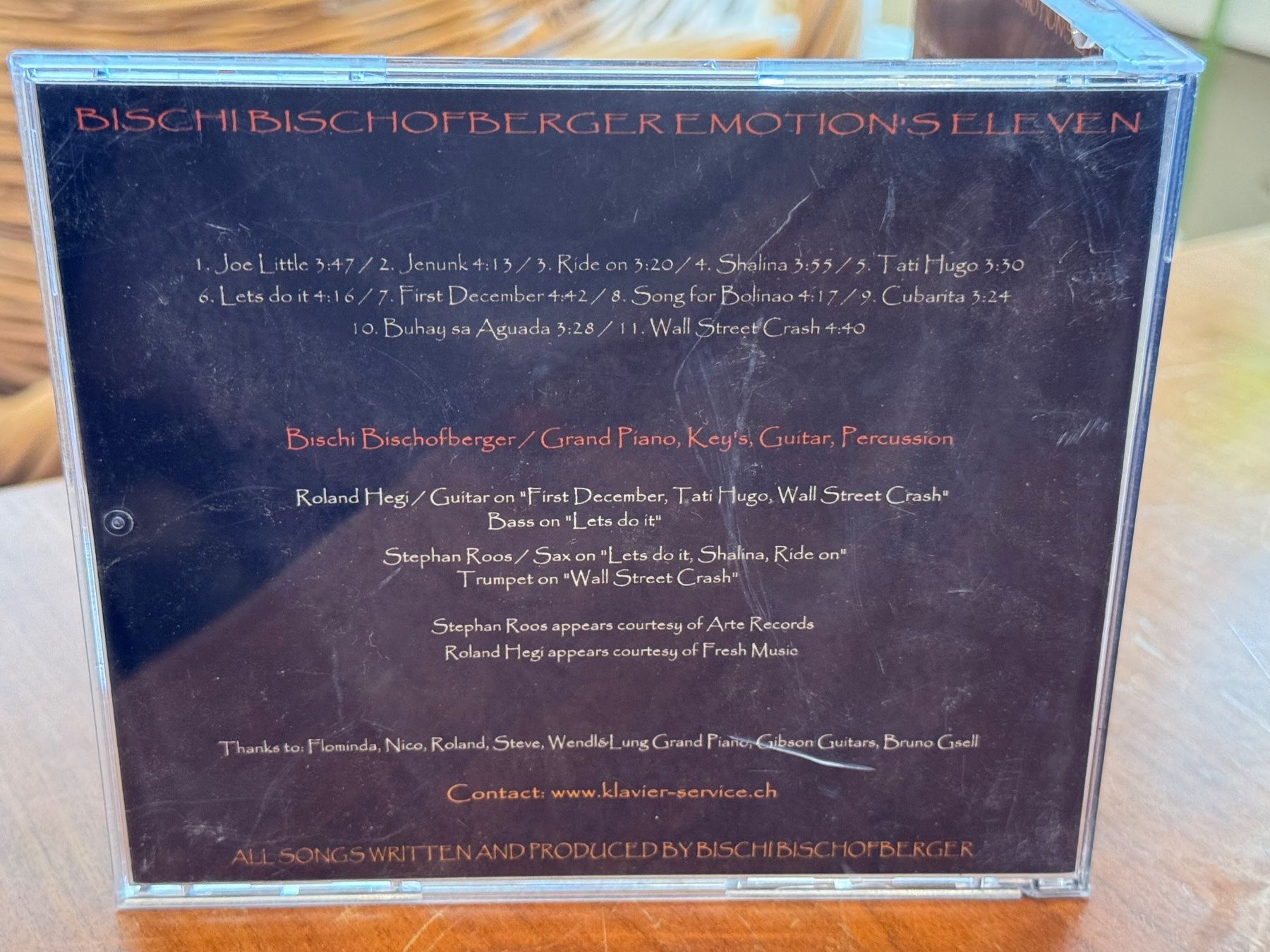 CDs: Bischi Bischofberger - Emotion's Eleven - HG41B – Neu (gemäss Beschreibung) aus Küsnacht ZH von pdproject 1