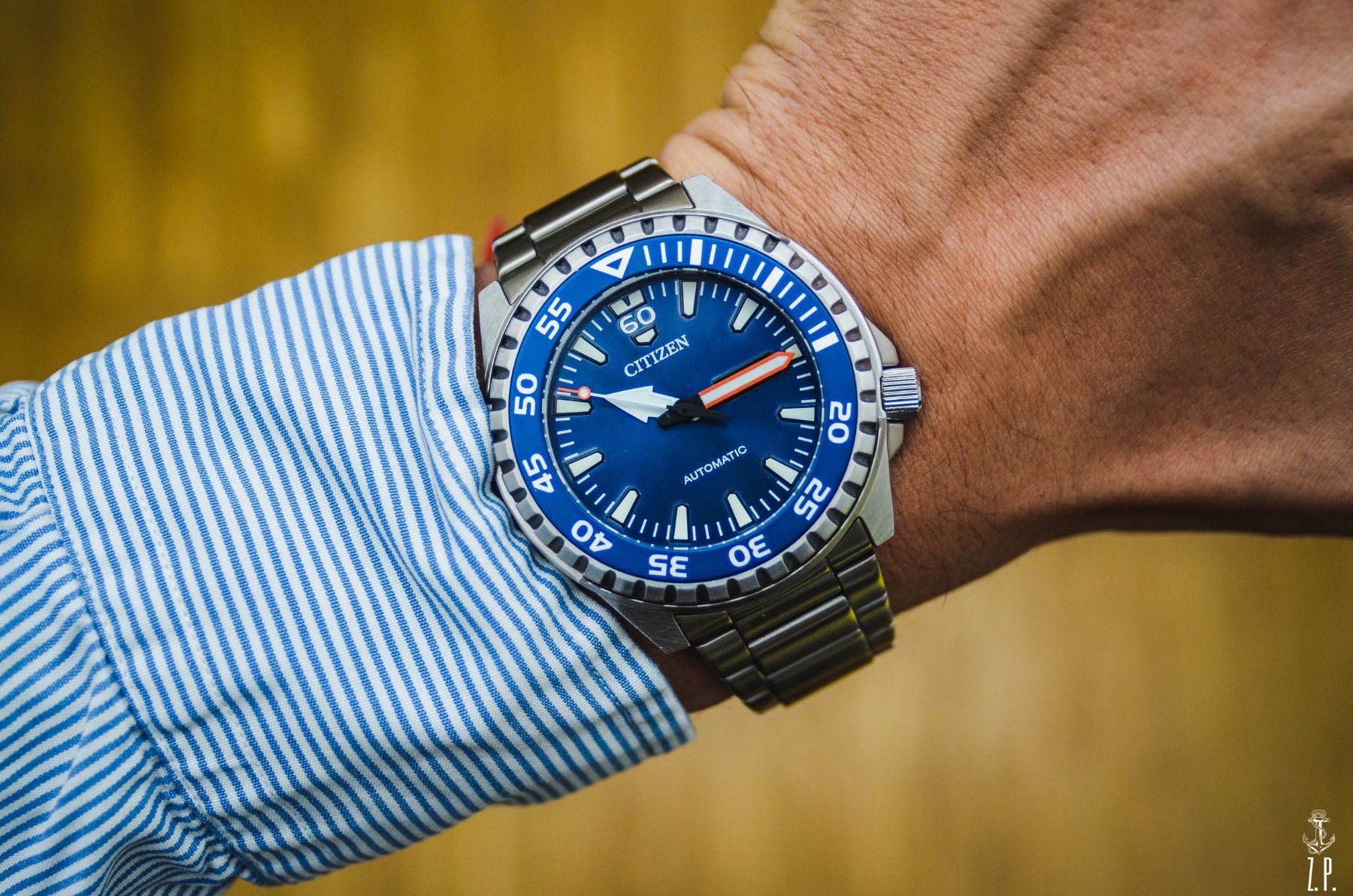 Citizen Orologi: Citizen Diver NH8389-88LE Automatic Blau Herren Uhr – Usato da Boswil venduto da ZPwatches 7