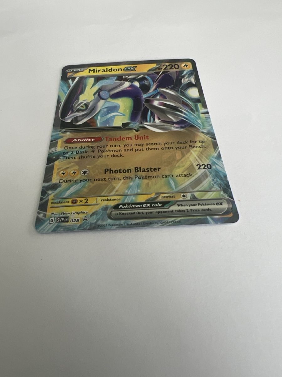 Pokémon Carte collezionabili: Miraidon ex – Usato da Villmergen venduto da rob_n572 1