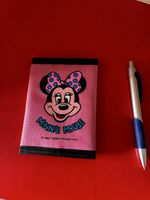 Minnie Mouse Portemonnaie rosa Stoff guter Zustand