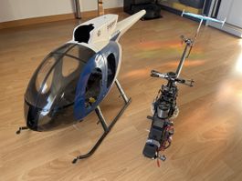 Huges 500 mit TRex 600 Mechanik