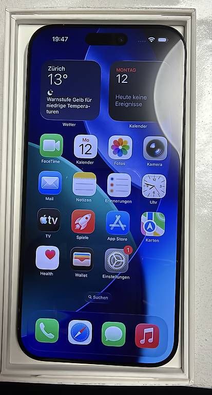 Telefoni cellulari / Smartphones: iPhone 16 Pro Max Black Titanium  256GB – Usato da Dübendorf venduto da Handyoutlet