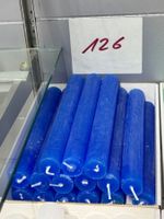 126 Posten Raureif Kerzen 180 x 22 aus Liquidation
