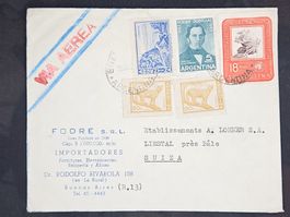 CL24 Enveloppe + Timbre Argentine 1964