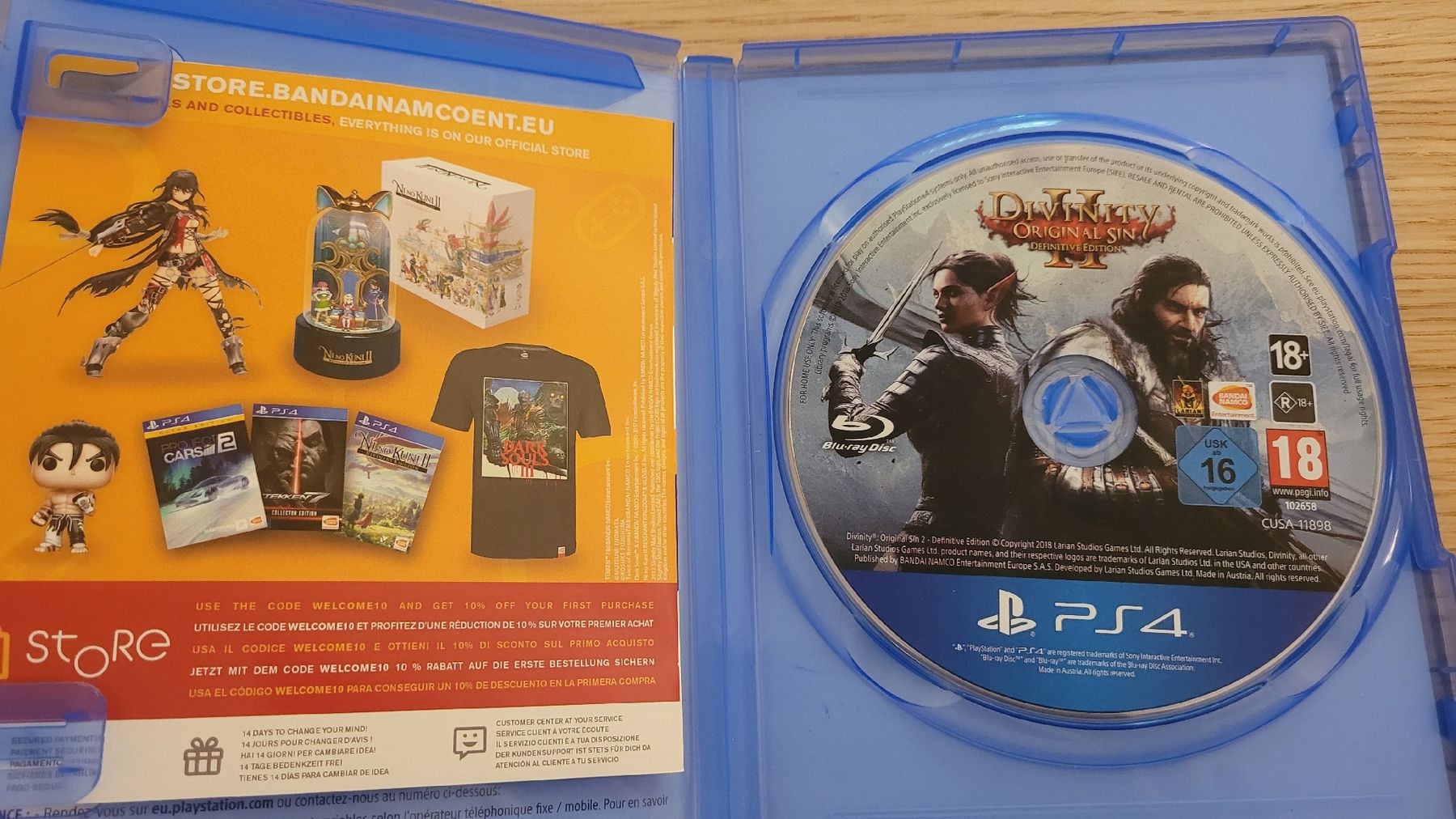 Bandai Giochi: Divinity Original Sin 2 Definitive Edition - PS4 – Usato da Morges venduto da ric_sh6k 1
