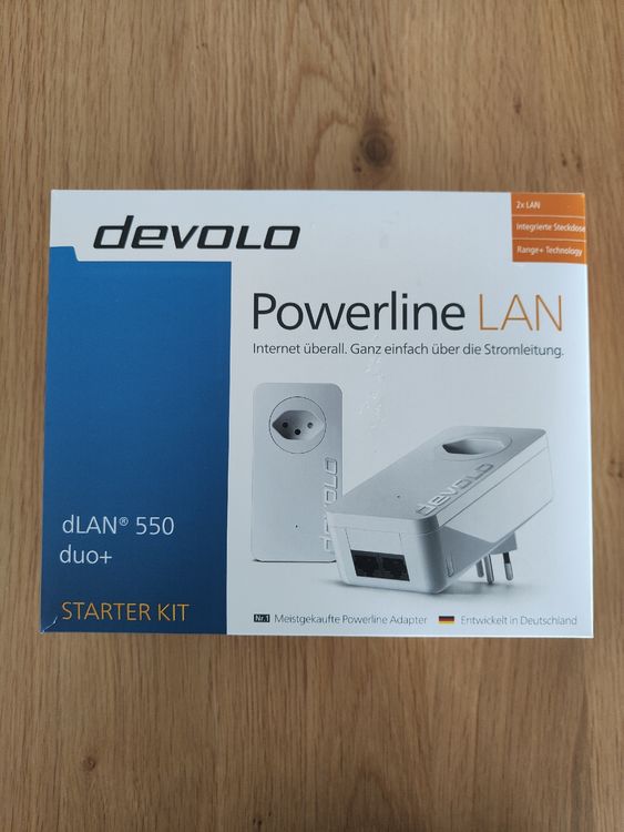 Devolo Lecteurs & Adaptateurs: devolo dLAN 550+ Starter Kit Powerline LAN – D'occasion à Widnau par ral_5fxq