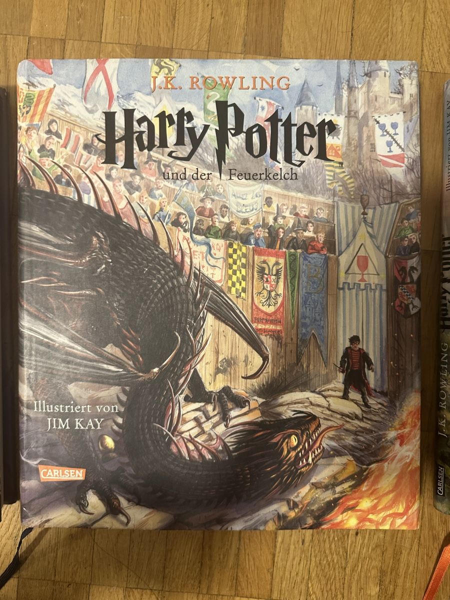 Libri: 4 Bücher Harry Potter – Usato da Zürich venduto da kajama6780 2