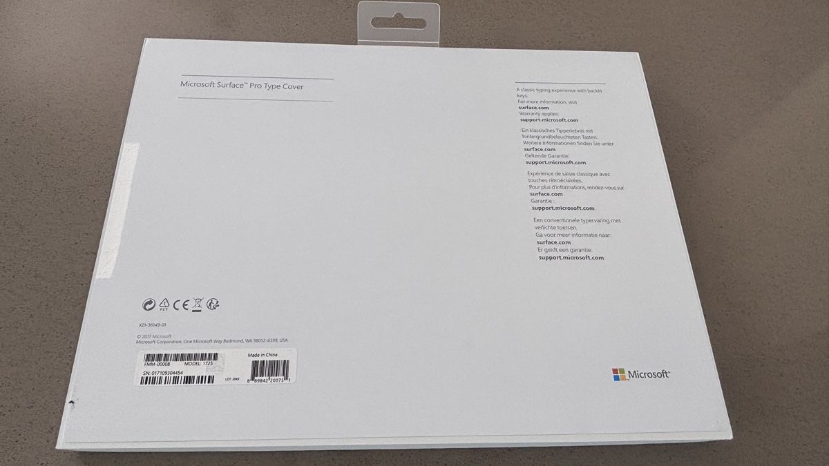 Microsoft Claviers: Microsoft Surface Pro Type Cover/Tastatur – D'occasion à Hettlingen par AidaNova 1