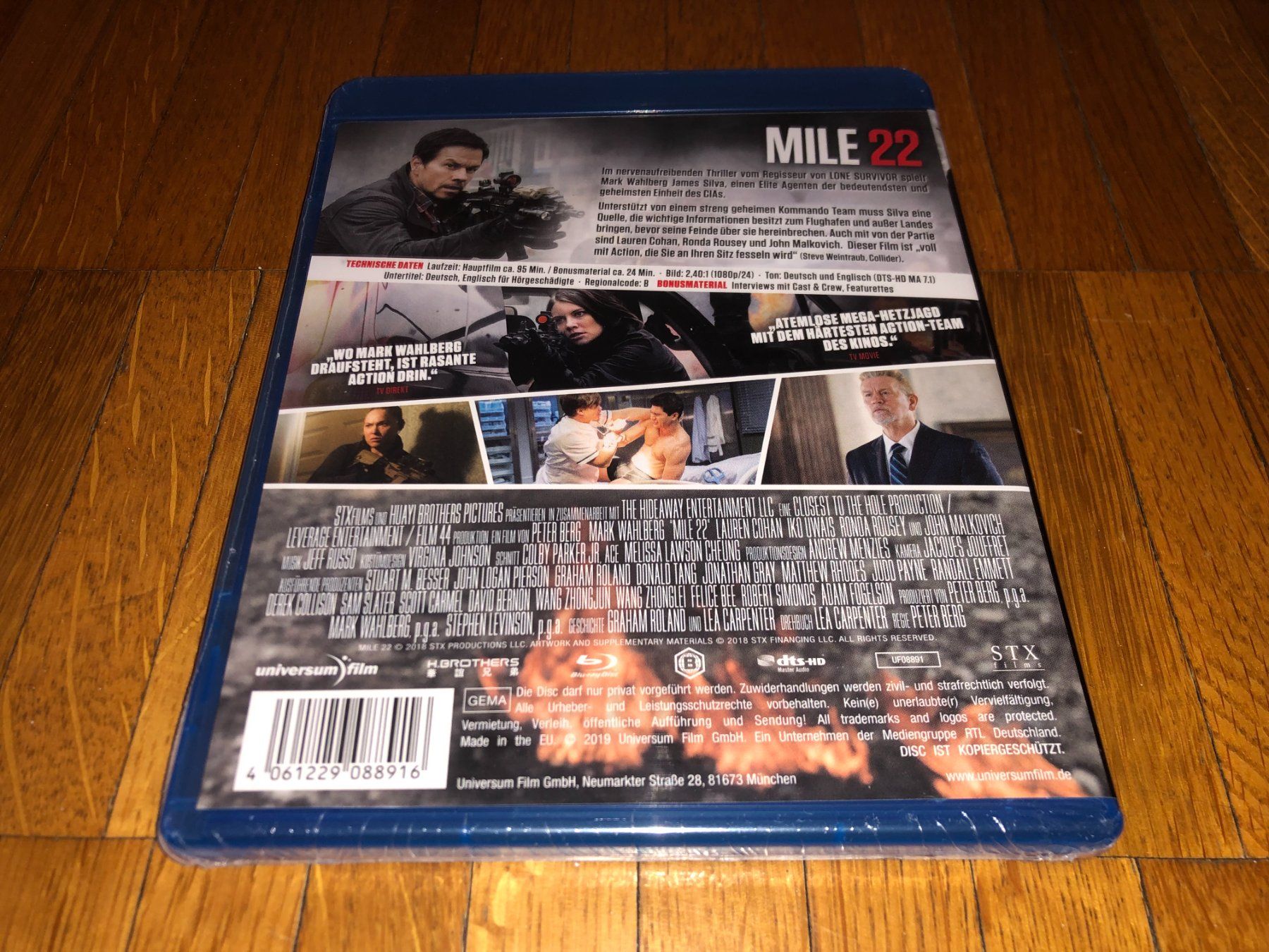Tous les DVDs: Mile 22 - BLU-RAY - UNCUT – Neuf avec emballage d'origine à Basel par havsok 1