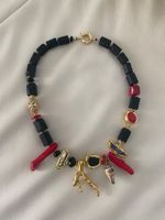 Einzelstück - stilvolle und edle Modeschmuck Kette, 50cm