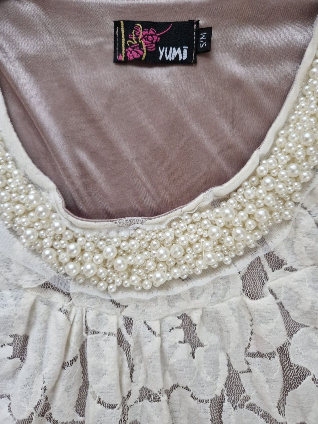 Kleider: Kleid aus Spitze mit Perlen bestickt. NEU! – Neu und originalverpackt aus Küsnacht ZH von 2011_ 4