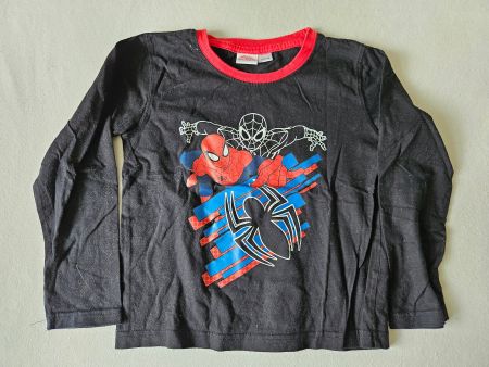 Langarm Shirt Spiderman Gr. 110/116