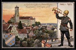 Ganzsache PP27 C103: Dillingen a. d. D.,
