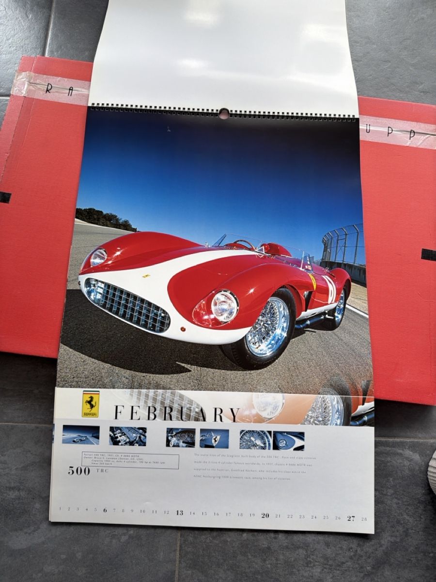 Ferrari Calendari: Original Ferrari Kalender aus 2005 – Usato da Wolfwil venduto da Rolex1 3
