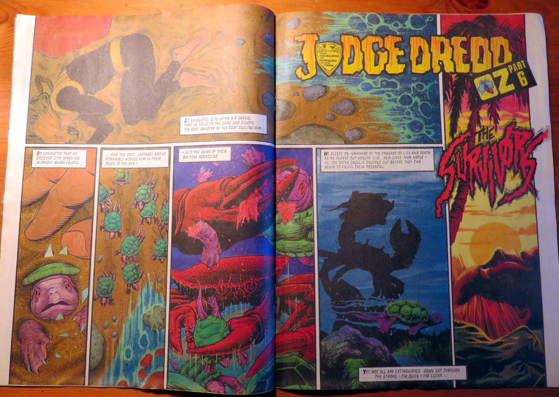 Fumetti: 5x 2000AD Comics (Judge Dredd und mehr) – Usato da Hinwil venduto da Koyuko 5