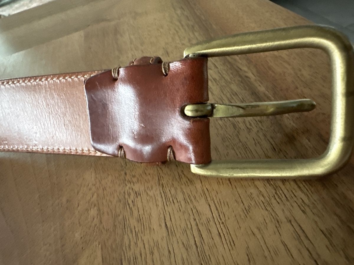 Cinture: Herrenledergurt handmade – Nuovo (secondo la descrizione) da S. Antonino venduto da Swissbutler 3