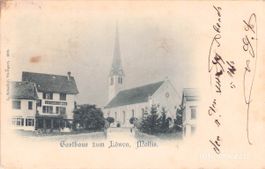 Mollis GL // 1899 Gasthaus zum Löwen // Sommer