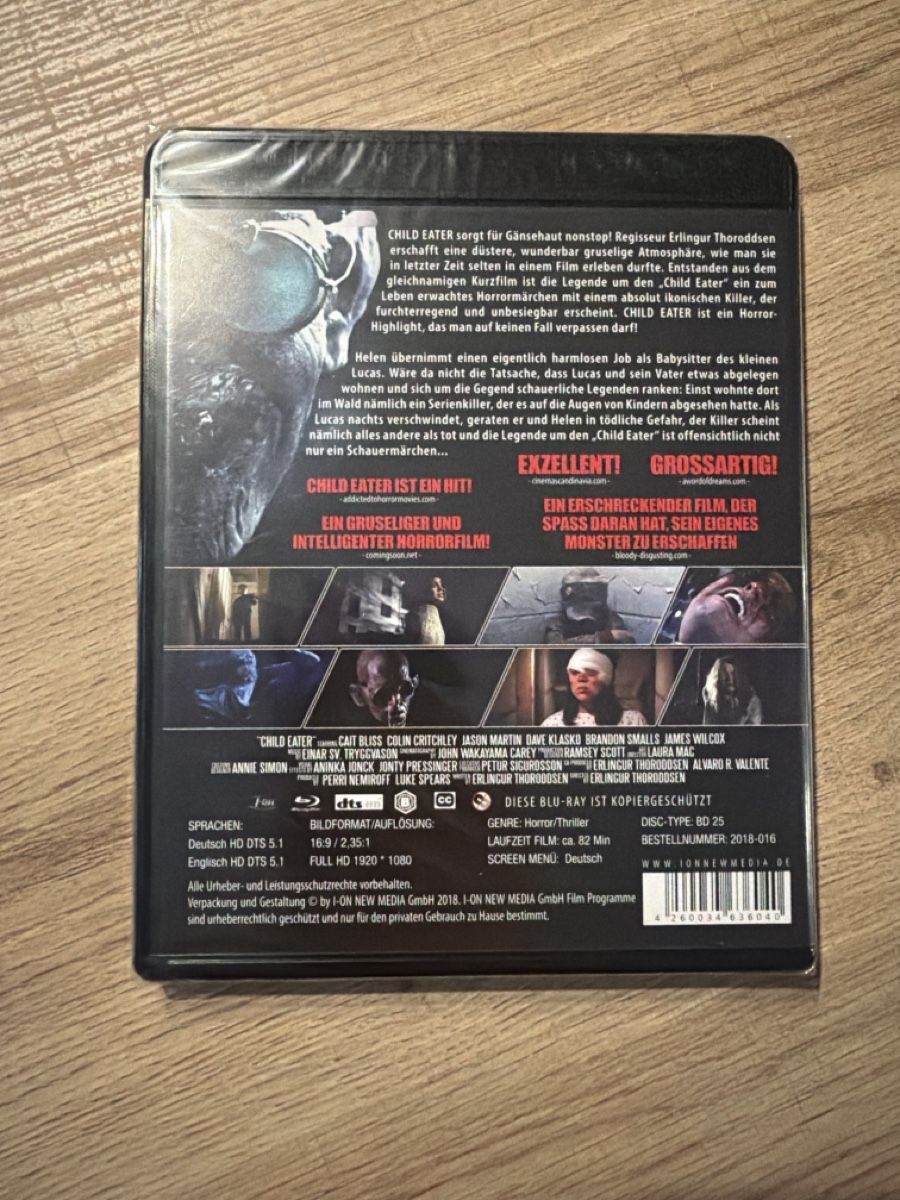 Tutti i DVDs: Child Eater (2016) BluRay Neu&Ovp – Nuovo e nell'imballaggio originale da Hagendorn venduto da masterchieff 1