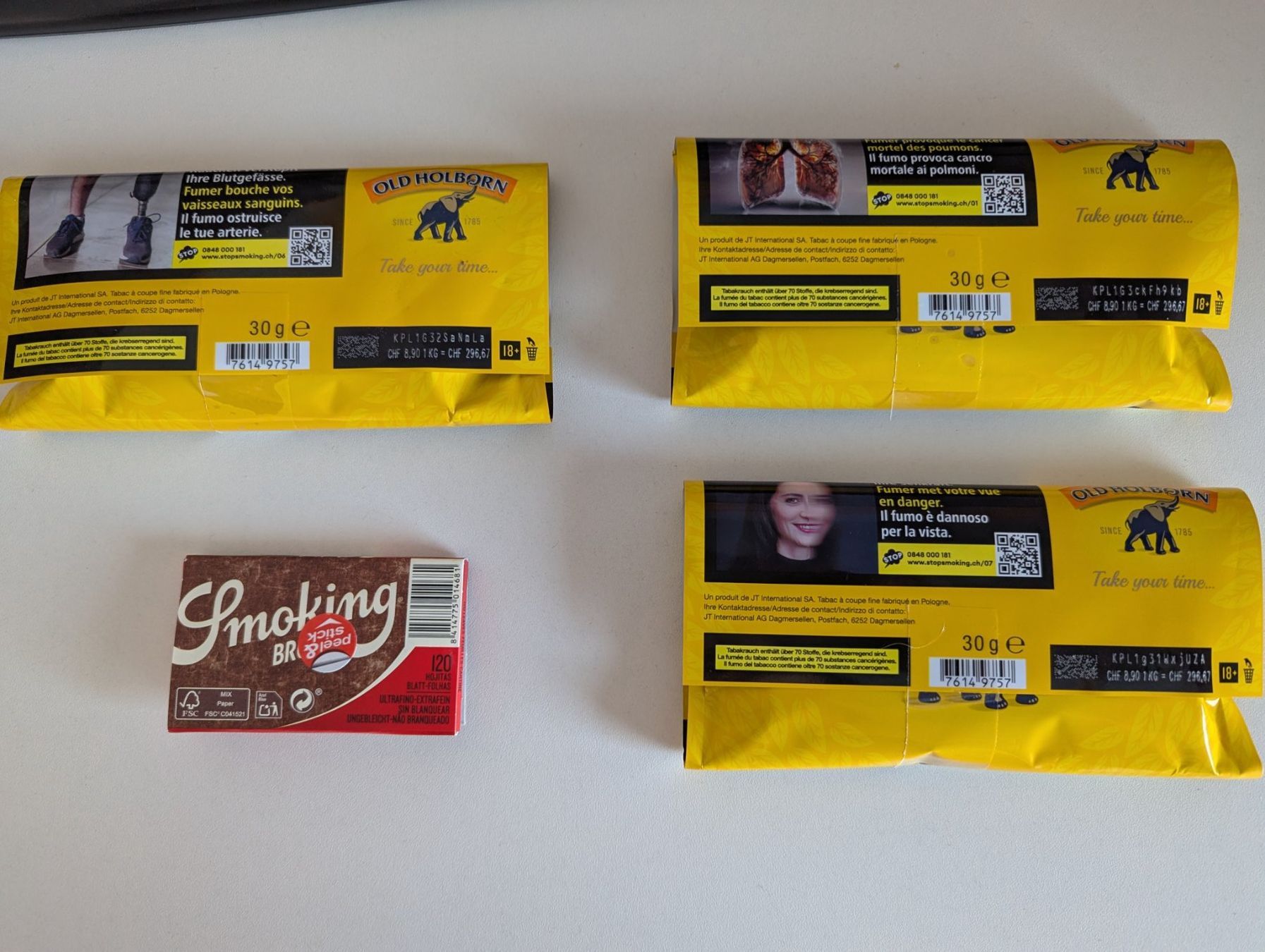 Tabak: Tabak und Zubehör ungeöffnet – Neu und originalverpackt aus Rotkreuz von Smith2000 1