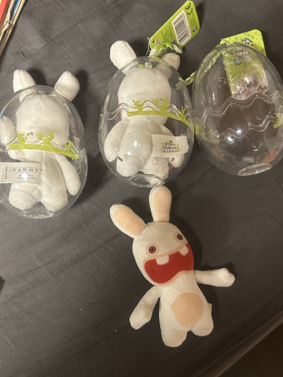 Giocattoli: Rabbids Invasion Plüschfiguren im Ei – Usato da Deitingen venduto da Himhip 2