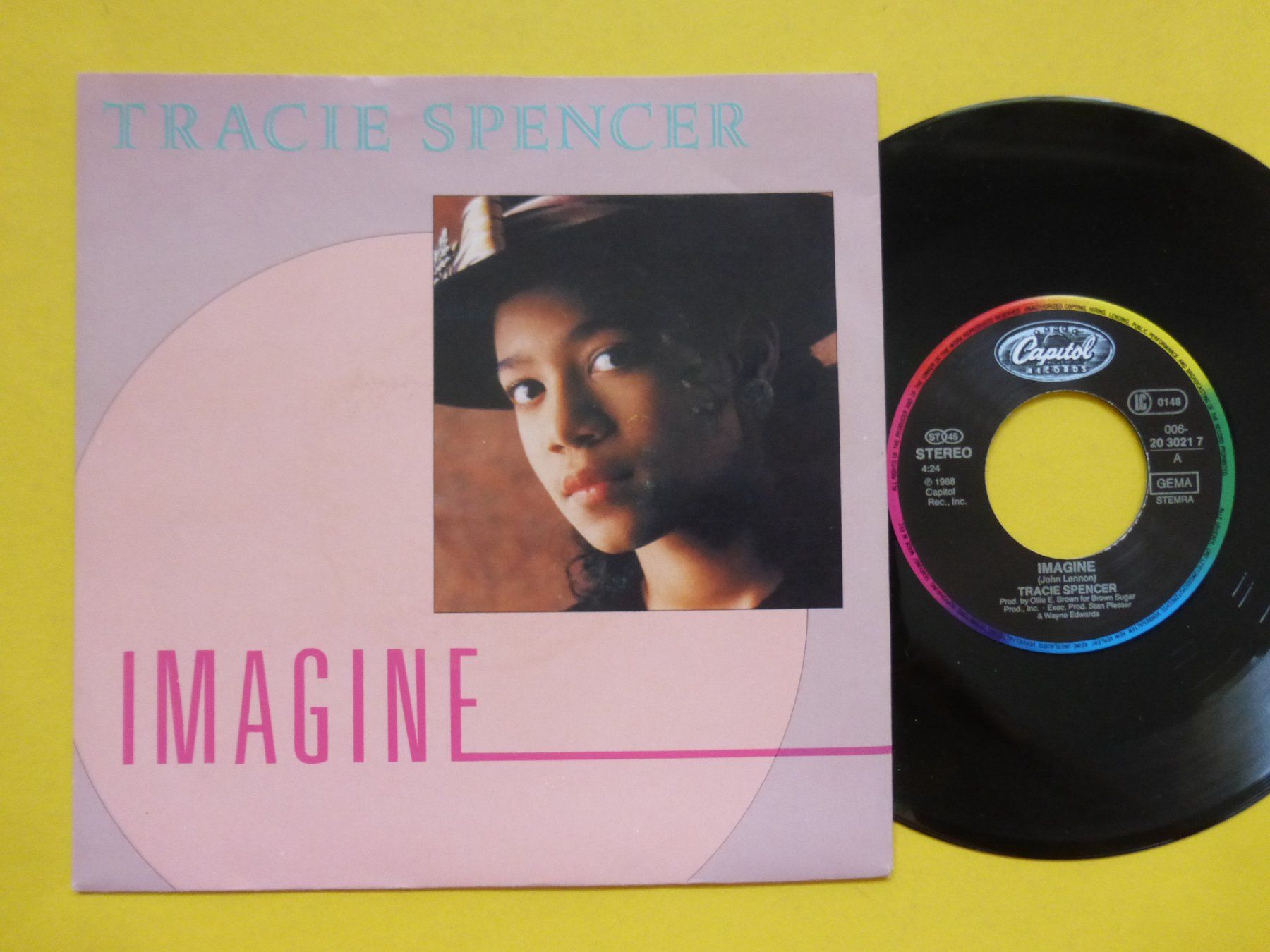 Vinyles: Tracie Spencer – Imagine – D'occasion à Zürich par Swiss57