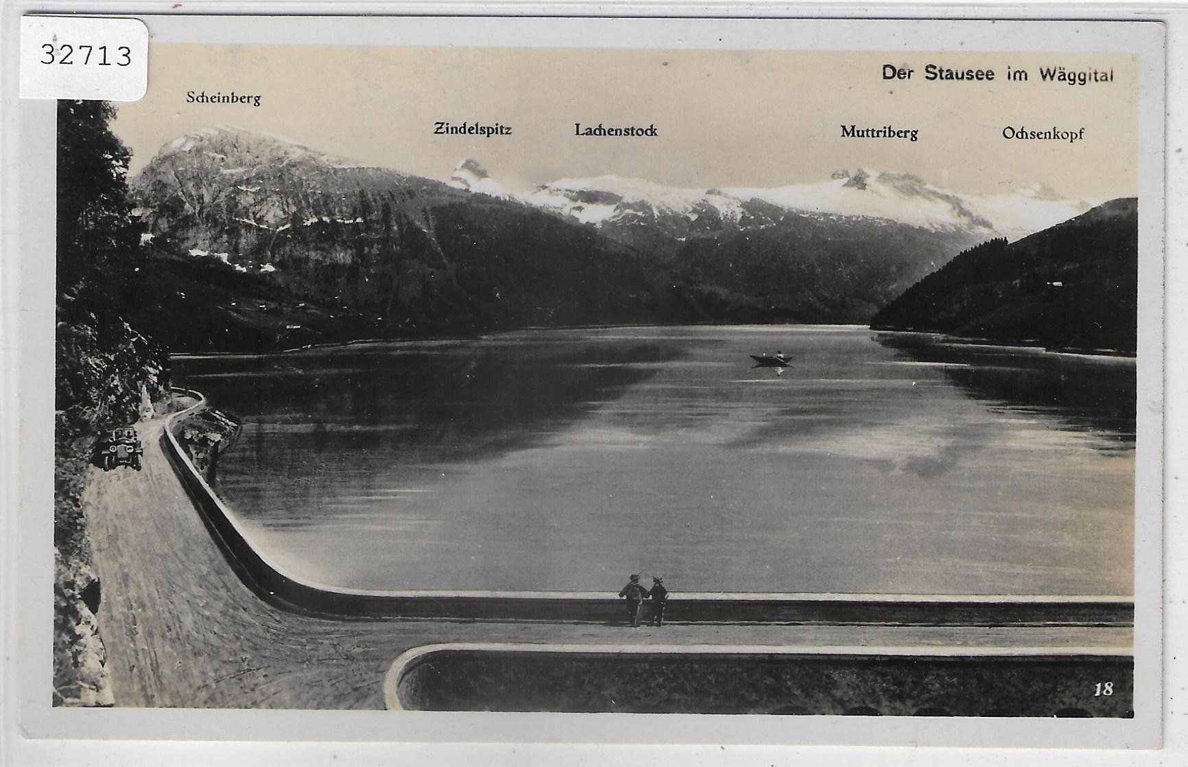 Cartes postales: Der Stausee im Wäggital – D'occasion à Ettingen par Kartenplanet