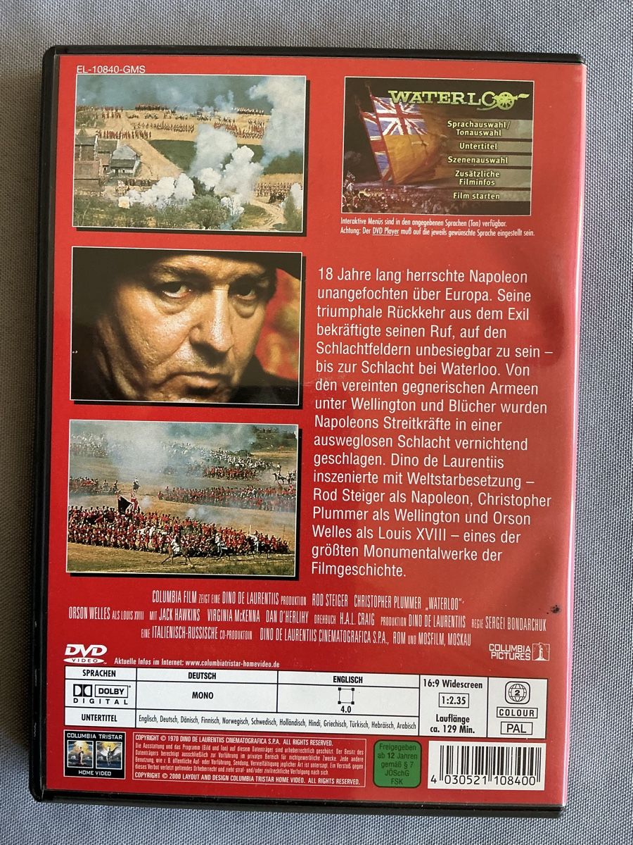 Tous les DVDs: Waterloo ( 1970 ) selten – Neuf (Voir description) à Sternenberg par Appelsaft 1
