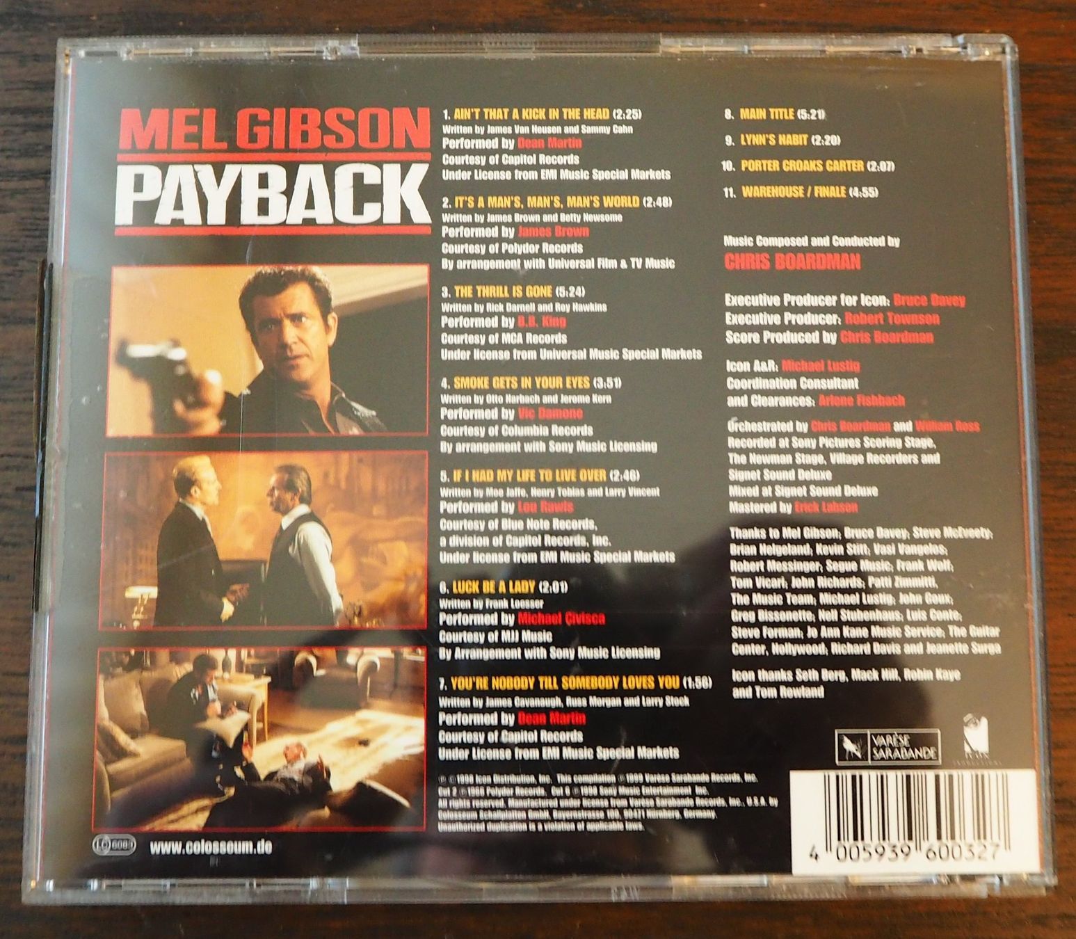 CDs: Payback / Soundtrack – Gebraucht aus Chur von big_5zx8 1